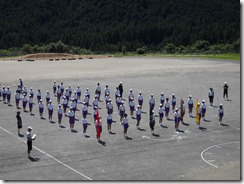 0902体育大会全体練習