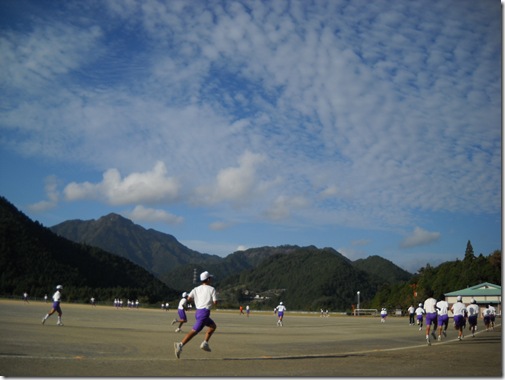 1008朝練と天気