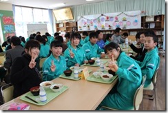 予餞会　会食004