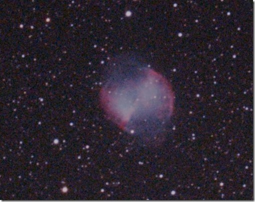 M27（こぎつね座亜鈴状星雲）