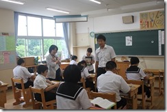 学校訪問　１年国語001